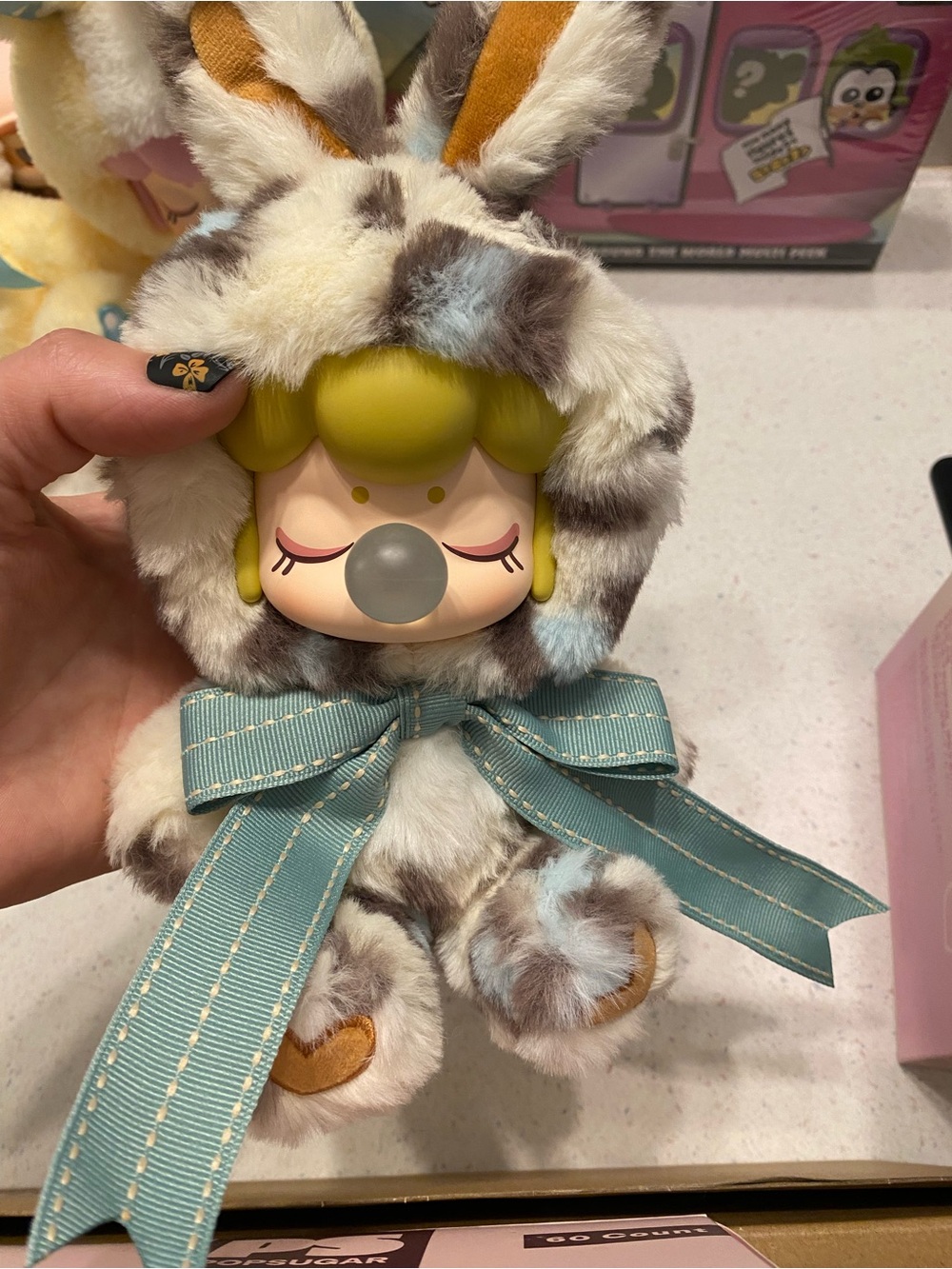 Rolife Nanci Shining Bunny Plush Doll — Pastel Multicolor